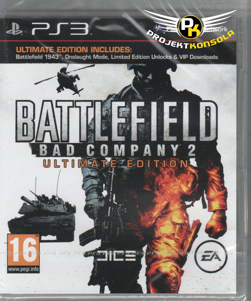 Battlefield Bad Company 2 Ultimate Edition PS3 sklep: najtańsze gry na konsole PS3