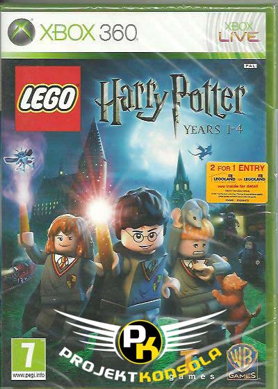 Lego Harry Potter Years 1-4 Xbox 360 sklep najtańsze gry na konsole legoharrypotter_xbox360_front