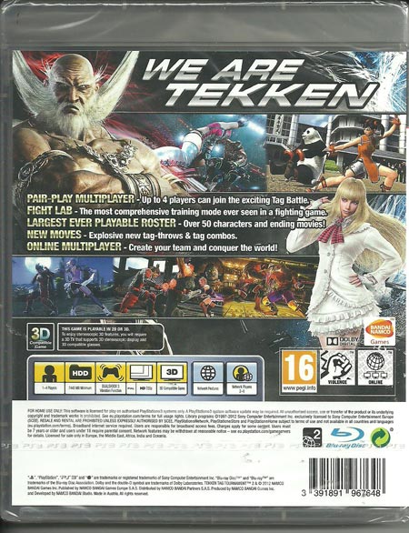 Tekken Tag Tournament 2-for-ps3